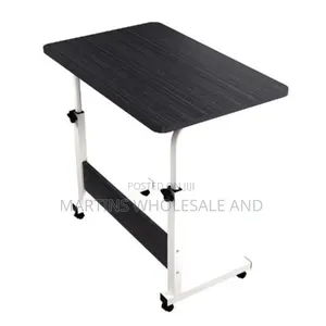 Laptop/ Reading Table With Metal Frames and Wheels