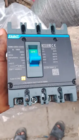 100amps 4pole McCb Original Chint Breaker