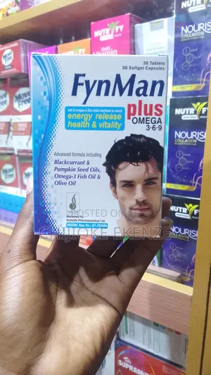 Fyn Man Plus Omega-3-6-9 30 Softgel Capsules