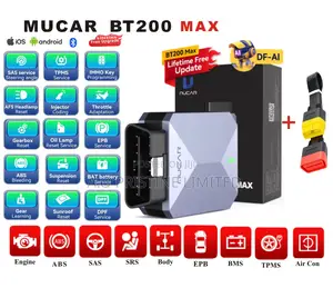 Mucar Bt200 Max Car Scanner With Extension Cable.
