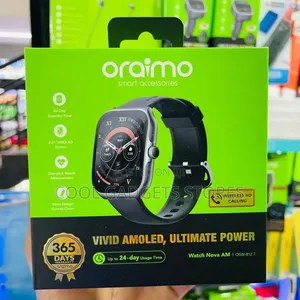 Oraimo Watch Nova Am 2.01" Amoled Screen Curved Cover Smart Watch