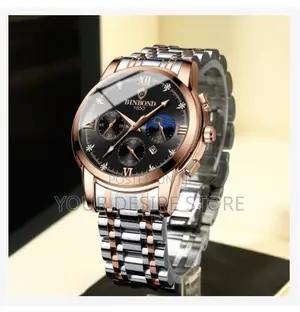 Binbond Men's Watch Fashion Waterproof Sport Quartz Business Watch