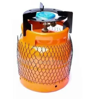 Durable Strong Fully Leak-Proof Gas Cylinder + Burner Control + Stand/