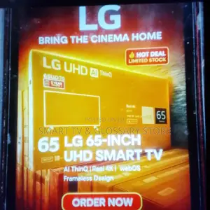 Lg 65 Inches Smart Android Cloud Tv