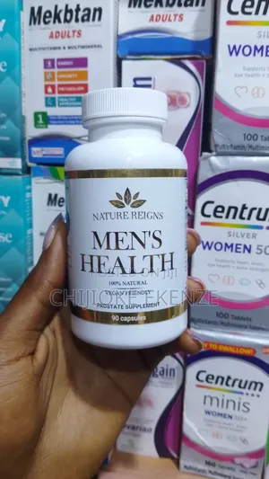 Nature's Reigns Men's Health 100% Natural and Vegan Friendly