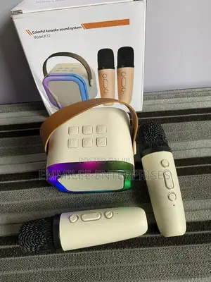 Karaoke Speaker and 2 Microphones