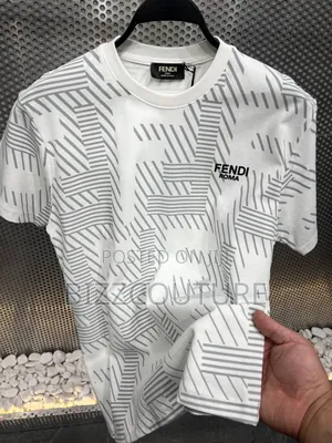 Original Fendi Roma Cotton T-Shirts Available in Store