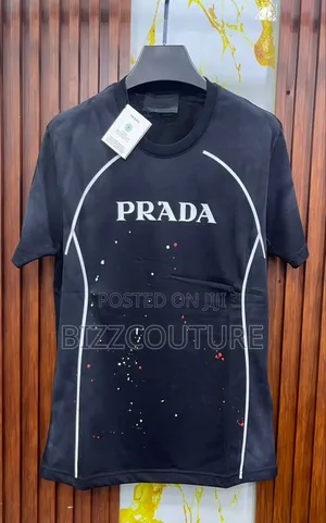 Original Prada T-Shirts Available in Store
