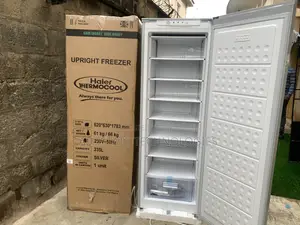 Haier Thermocool Hf-250bs Silver-compact 235l Upright Inverter Freezer