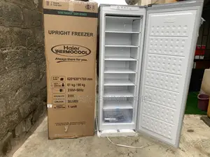 Brand New Haier Thermocool Upright Inverter Hf-250bs Silver - 235l