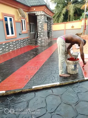 Solid Polished Concrete Floor and Walls