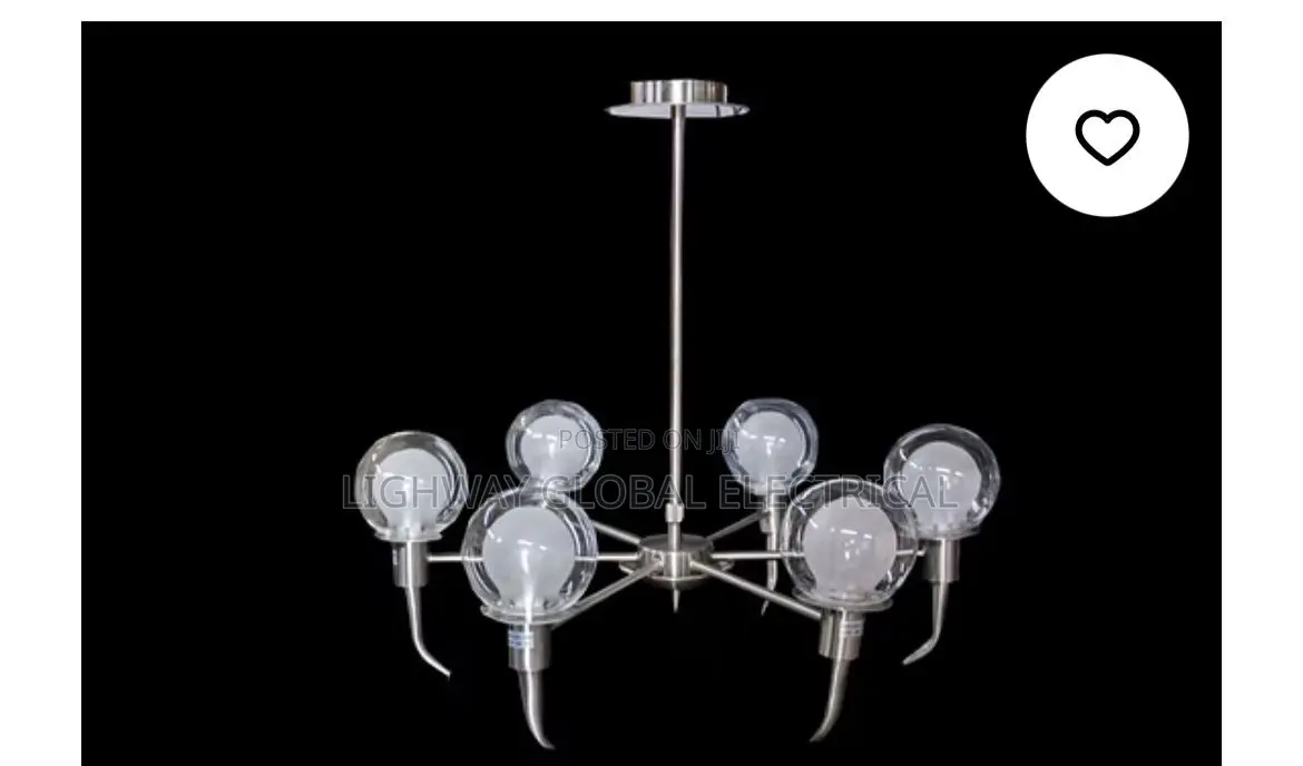 Satin Bulb Chandelier