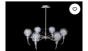 Satin Bulb Chandelier