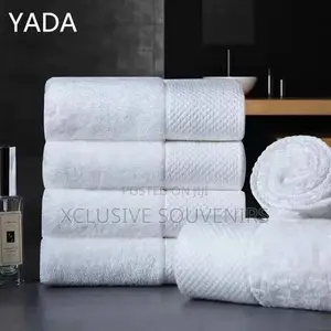 12pcs Quality White Gym Size Towel (40x80cm)