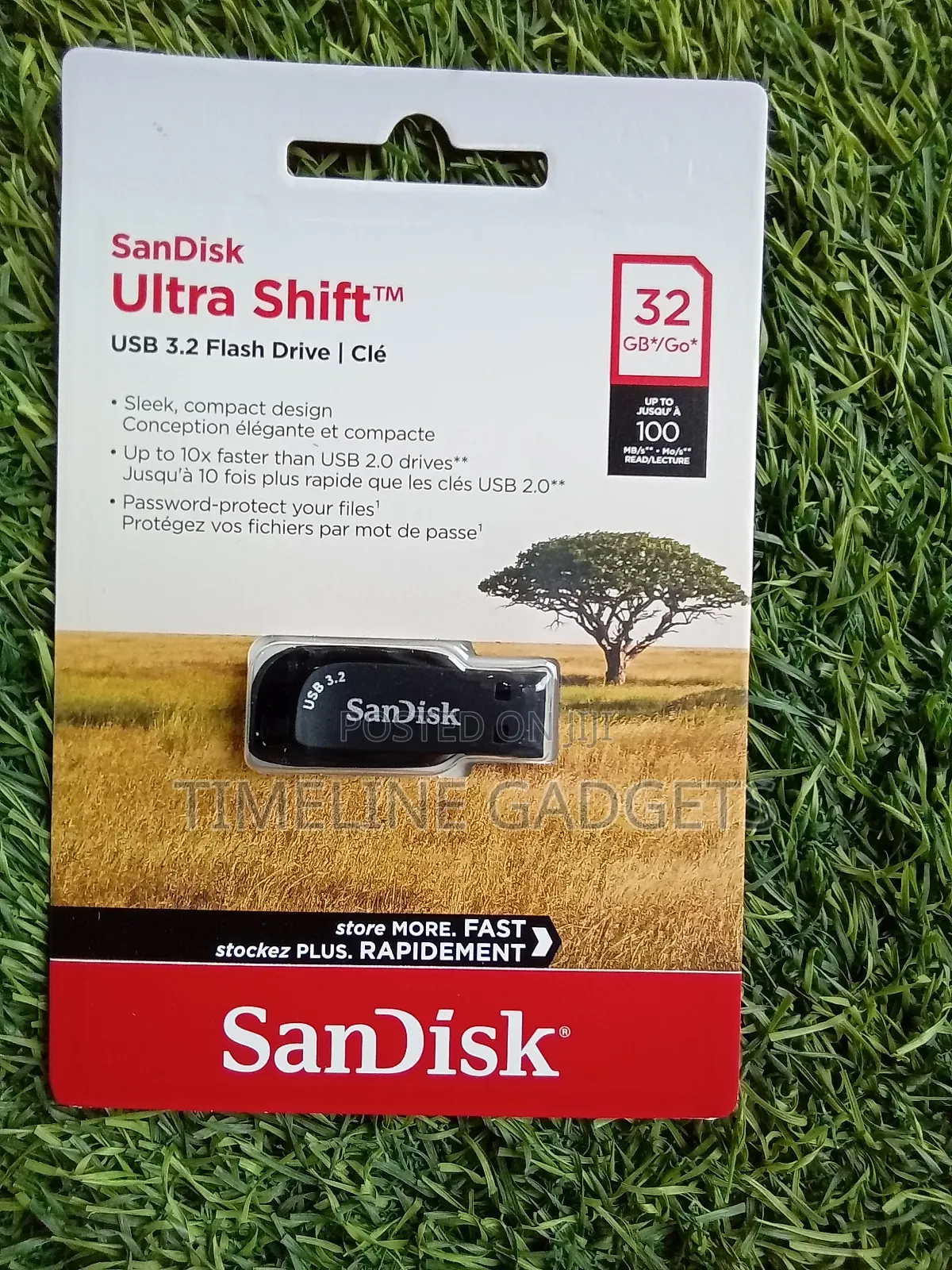 Sandisk Ultra Shift Flash Drive 32gb