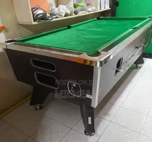 Snooker Board Quality Available With Coin