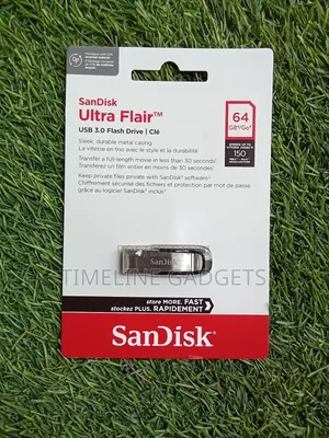 Sandisk Ultra Flair 3.0 Flash Drive 64gb