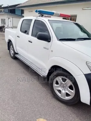 White Regular Hilux for Rent