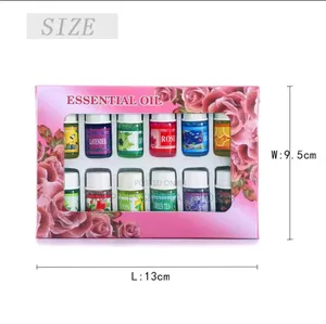12pcs 3ml Air Freshener Natural Plant Aromatherapy Essential