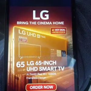 65 Inches Smart Auxillary Audio Tv Ai Processor