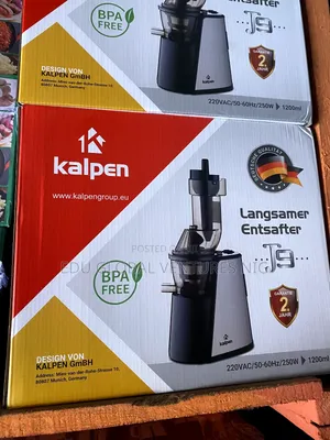 Kalpen Slow Juicer With Fruit and Ice Cream Sorbet Filters. 150watts