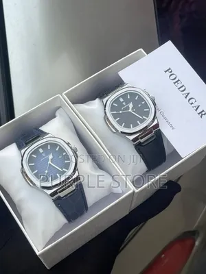 Poedagar Quality Leather Unisex Wristwatches