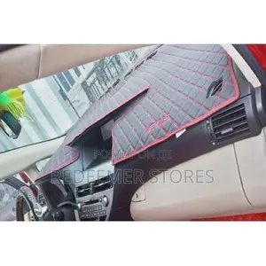 Lexus Leather Dashboard Cover / Mat for Rx350, Rx330 -Red Black