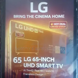 Lg 65 Inches Smart With Building Streaming Service, Thinq Ai Website