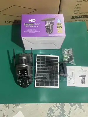 Hd Dual Lens Solar PTZ Camera