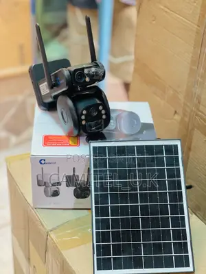 4g Ubox Dual Lens Linkage Solar PTZ Camera