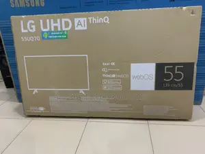 Brand New Lg 55” Uhd Smart Tv – Crystal Clear Picture!