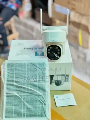 4g V380 Single Lens Wireless Smart Solar Camera
