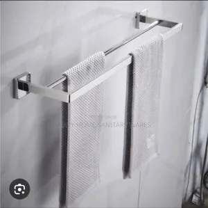 Chrome Double Towel Rails