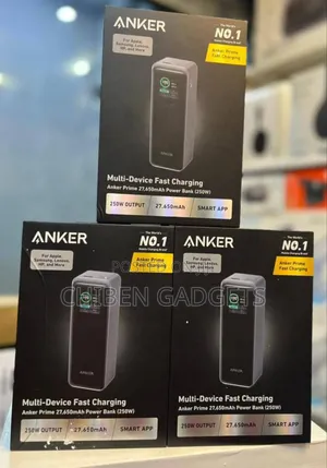 Anker Prime Fast Charging Multi Device 27,650mah Power Bank