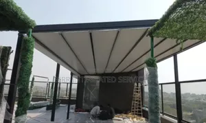 Retractable Pergola , Roof , Sit Out Shed