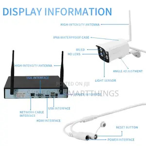 Tuya Wi-fi Smart 3mp Ptz Nvr Camera Kit