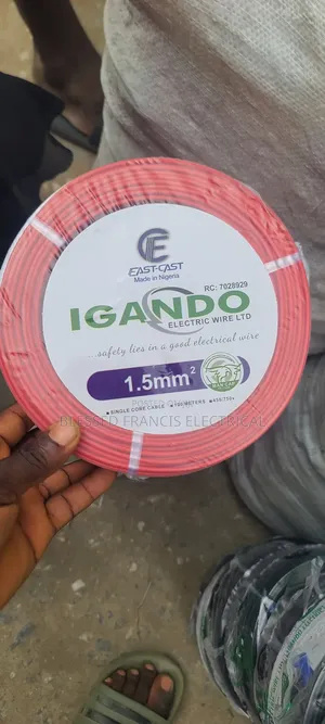 1.5mm Single Core Nigeria PVC Cable