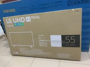 Brand New Lg Smart Tv 55” – Uhd, Built-in Wi-Fi