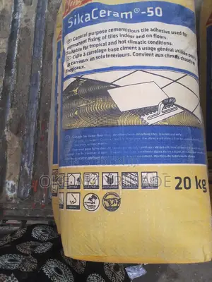 Sikaceram 50 General Purpose Cementitious Tile Adhesive ( 20kg)