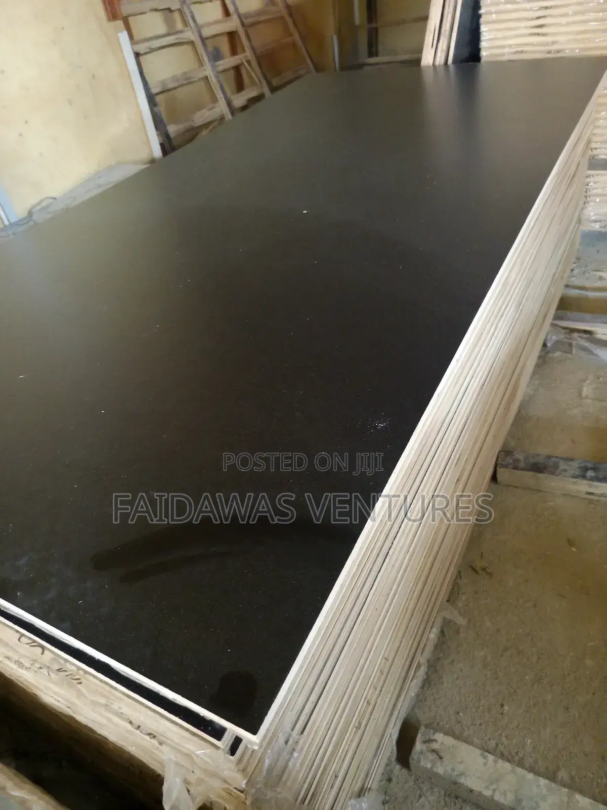 Black HDF Block Board