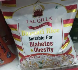 Lai Qilla Basmati 5kg Rice Suitable for Diabetic Obesity