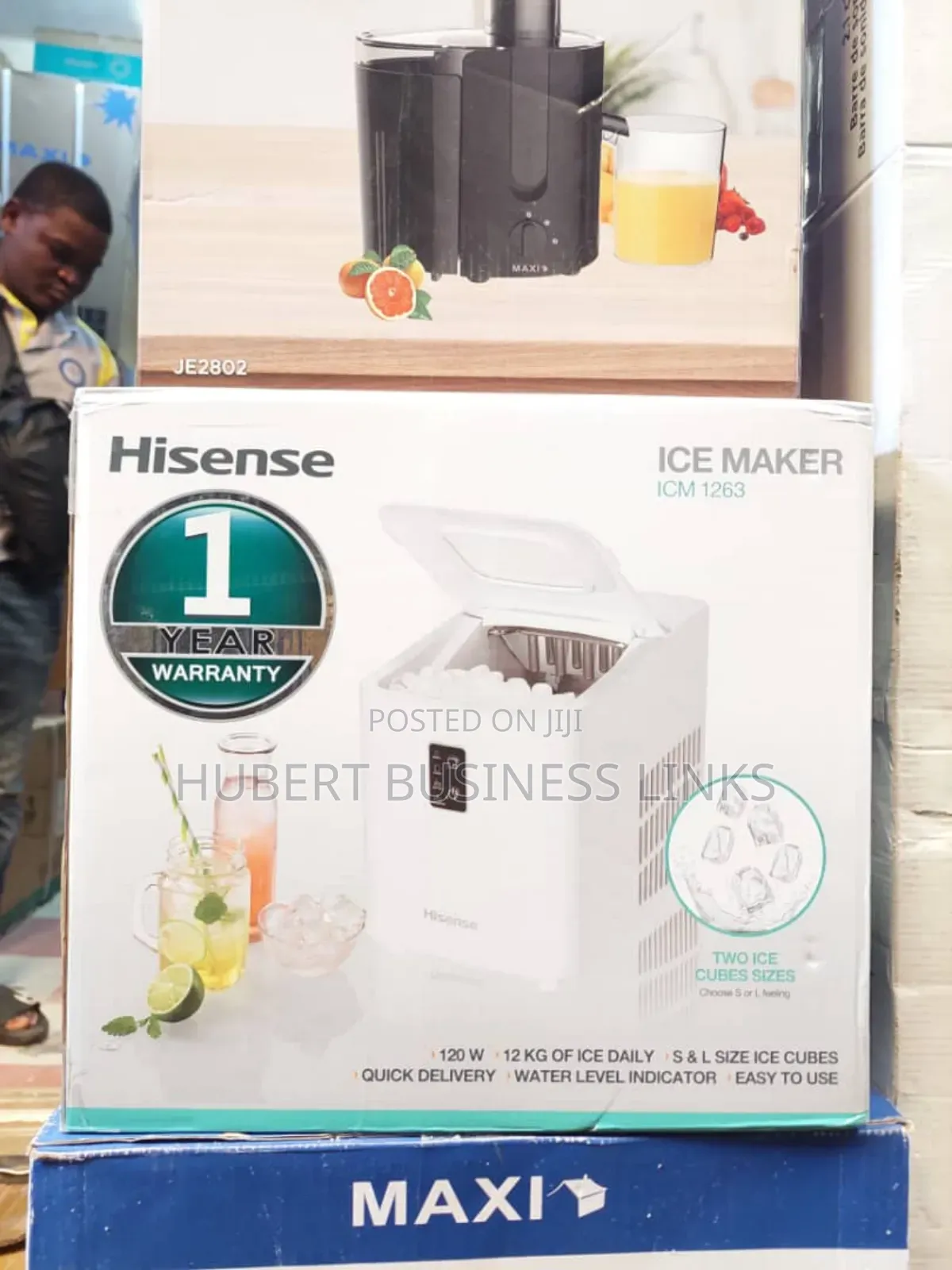 Ice Cube Maker 12kg