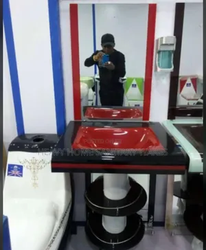 Standing Glass Basin