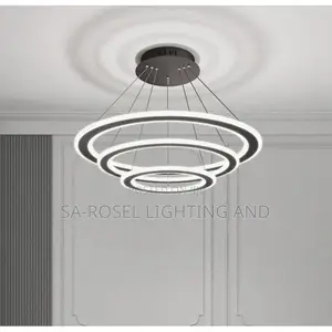 3 Rings Led Droplight Chandelier Ceiling Fitting