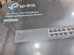 Tp-Link 24ports 10/100mbps Desktop/Rack Mount Switch Tl-Sf1024d