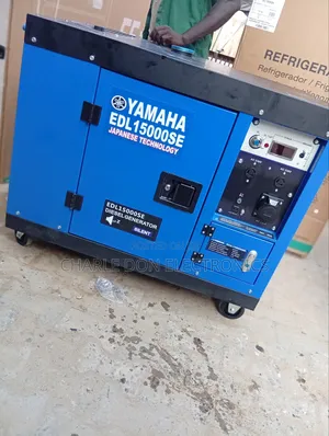 Original Yamaha 12kva Diseal Sound Proof Generator