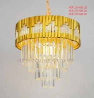 400mm Golden Crystal Chandelier.