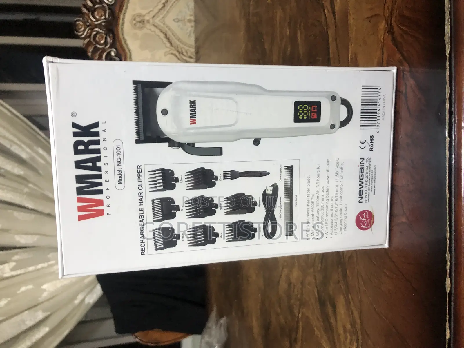 Wmark Professional Magic Taper Clipper Ng-1001