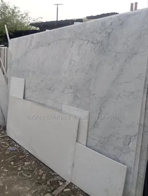 White Carara Slab Italian