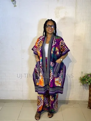 Ankara Trouser and Top Mixed With Asoke